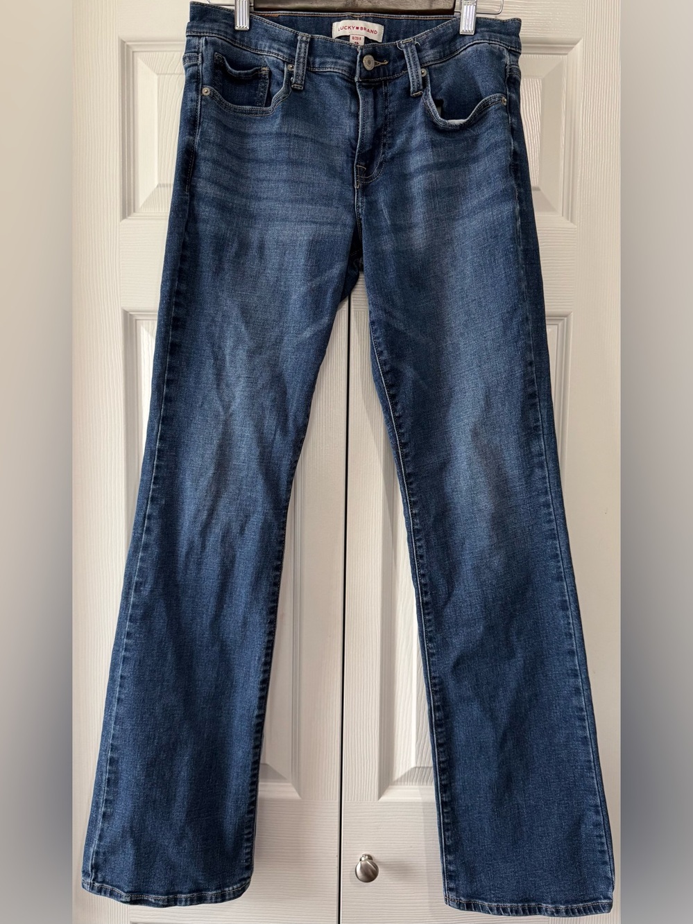 Lucky Brand Women’s Bootcut Jeans Medium Wash Stretch Denim Size 8 29R